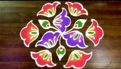 Diwali Rangoli Designs 2020 Images: लक्ष्मी-गणेश पूजा से पहले बनाएं सरल रंगोली डिजाइन, यहां से चुनें अपनी पसंद के कलरफुल रंगोली