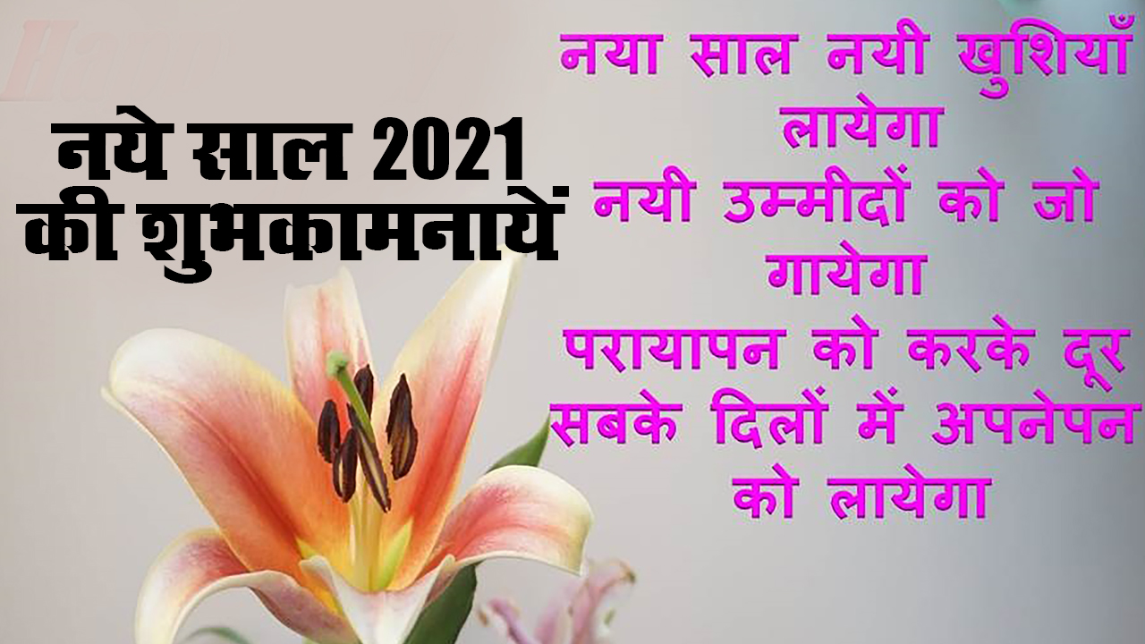 Happy New Year 2021 Wishes, Images, Quotes, Messages: खुशियों के अनमोल तोहफे लेके आया है नया साल...अपनों को यहां से भेजें नये साल की ढेर सारी शुभकामनाएं