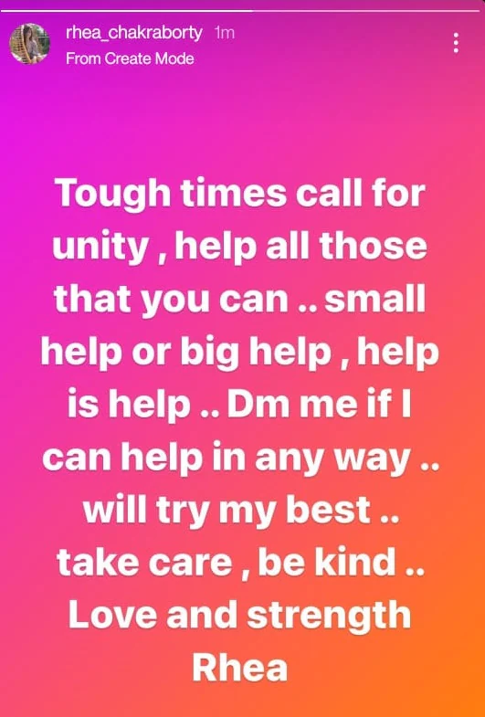 Bollywood & TV LIVE Updates : लोगों की मदद के लिए आगे आईं रिया चक्रवर्ती, Selena Gomez के गाने पर शहनाज गिल का डांस वायरल