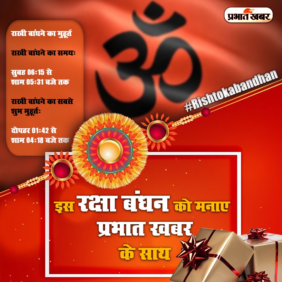 Raksha Bandhan 2021 Date, Puja Vidhi, Muhurat: आज है रक्षाबंधन, जानें राखी बांधने के लिए कब तक है शुभ समय