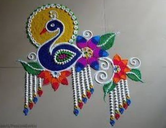 Diwali Simple Rangoli 2021: सरल रंगोली डिजाइन यहां से चुनें, इस दिवाली घर को सजाएं ट्रेंडी रंगोली से