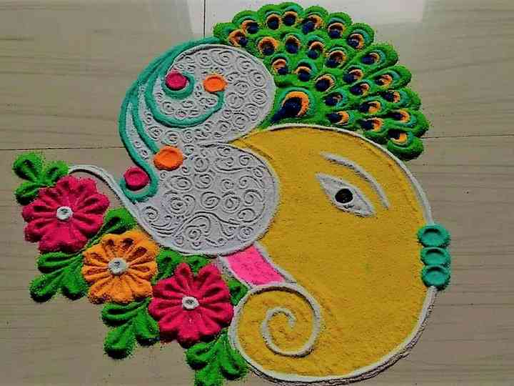 Diwali Simple Rangoli 2021: सरल रंगोली डिजाइन यहां से चुनें, इस दिवाली घर को सजाएं ट्रेंडी रंगोली से