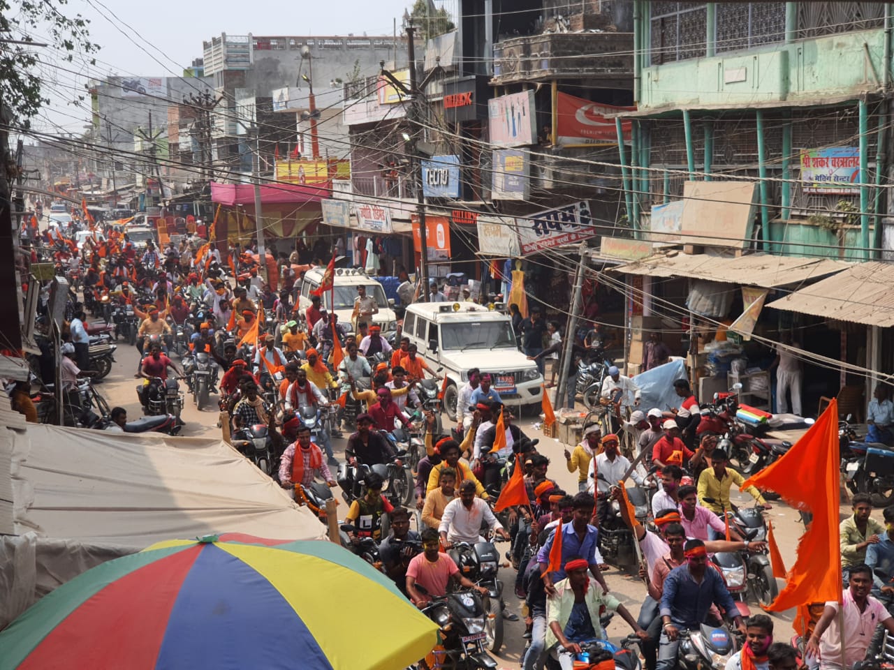 Ram Navami bihar Live: पटना के डाकबंगला चौराहा पहुंचे सीएम नीतीश कुमार, 45 झांकियां रही आकर्षण का केंद्र