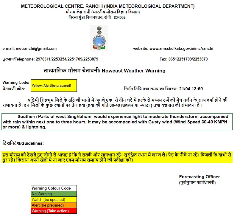 Weather Forecast Update: बिहार-झारखंड में बारिश, जानें दिल्ली-यूपी सहित अन्य राज्य का हाल