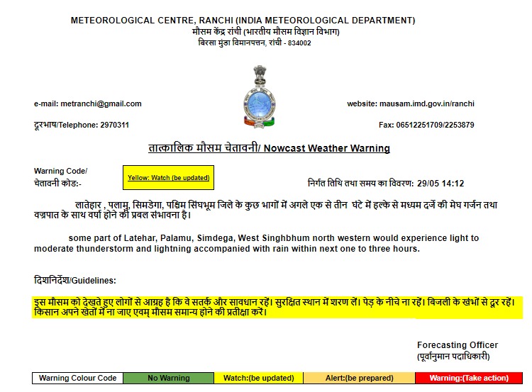 Weather Forecast Update: केरल पहुंचा मॉनसून, जानें आज किन राज्यों में हो सकती है बारिश