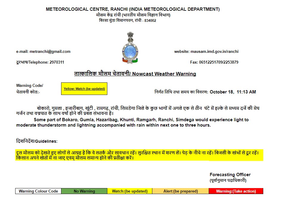 Weather Forecast: बंगाल की खाड़ी में बन रहा कम दबाव का क्षेत्र, इन राज्यों में हो सकती है बारिश