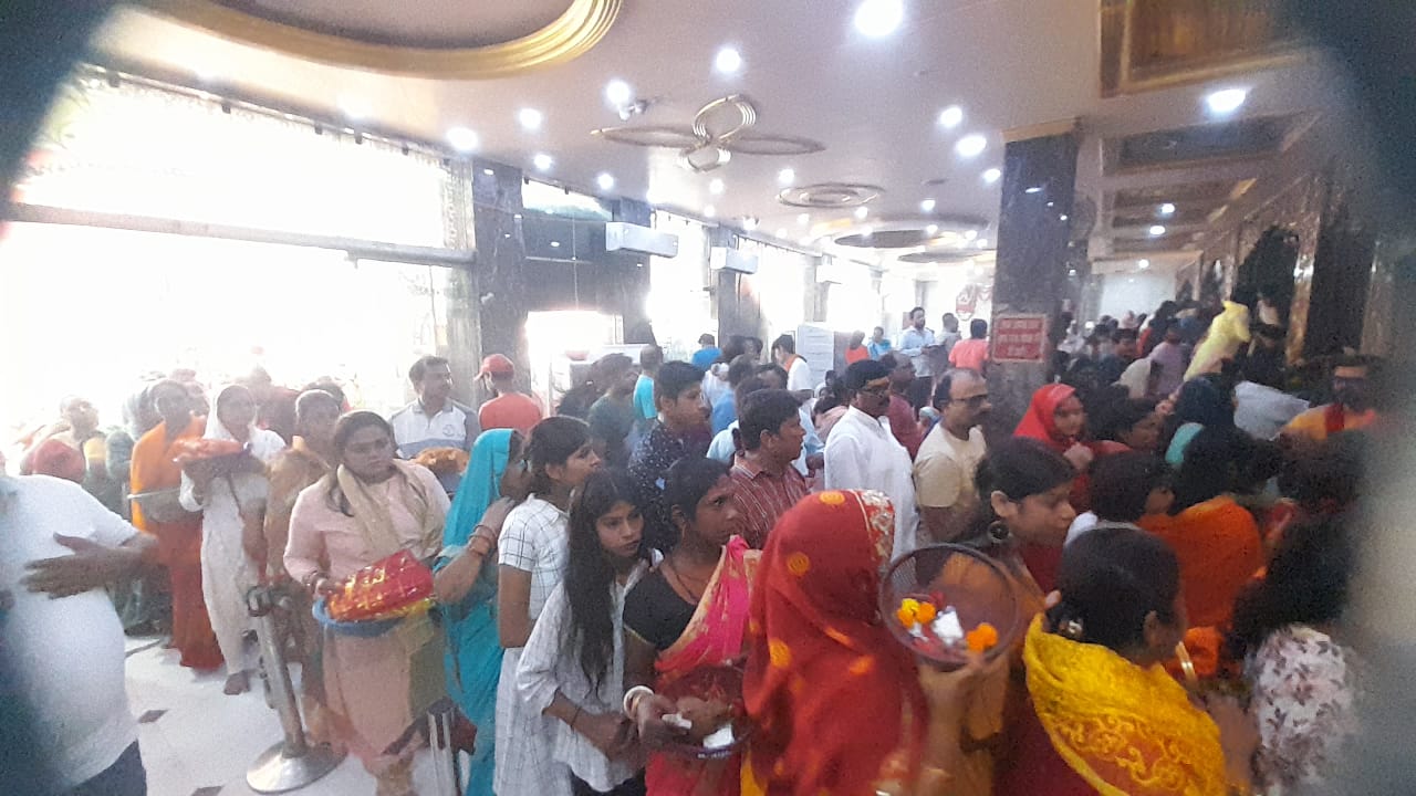 Bihar Durga Puja Live:डाक बंगला चौराहा स्थित पंडाल है खास,इंडोनेशिया के प्रम्बानन मंदिर के तर्ज पर है बना